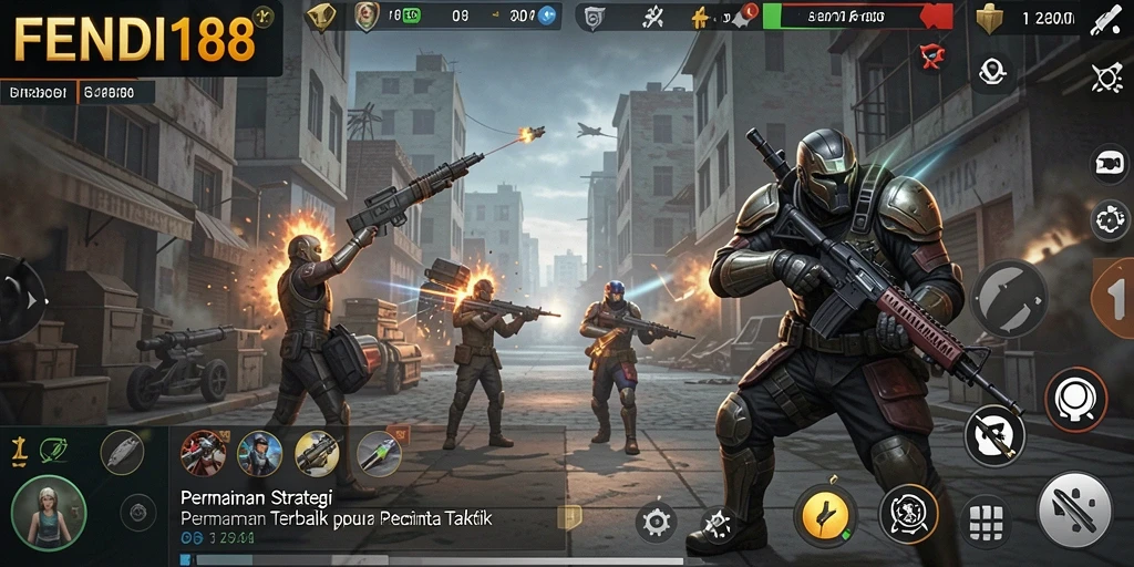 Tangkapan layar gameplay FENDI188 menampilkan taktik yang mendebarkan.