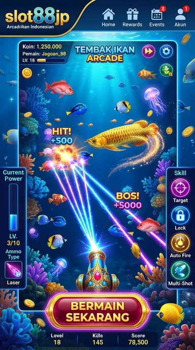 Tampilan utama aplikasi slot88jp yang menarik dan mudah digunakan.